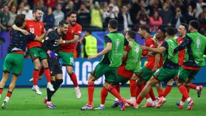 Portugal nach Elfmeter-Krimi im EM-Viertelfinale