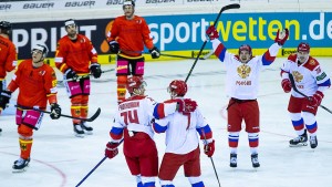 Russland zu stark für deutsche Eishockey-Herren