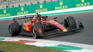 Ferrari auf Heimstrecke in Monza vorne