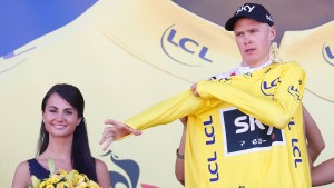 Froome fährt ins Gelbe Trikot