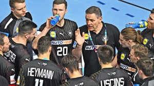 Kein Blick zurück für die deutschen Handballer