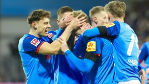 Aufsteiger Holstein Kiel völlig losgelöst