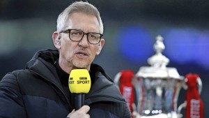 Gary Lineker spielt für die BBC seine letzte Saison