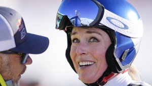 Vonn rast beim Comeback gleich in die Punkte-Plätze