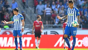 Hannover fertigt die Hertha ab