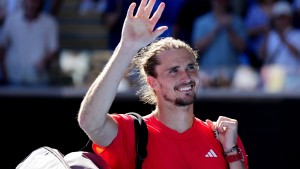 Nur Fans bringen Sieger Zverev in Verlegenheit