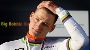 Mathieu van der Poel spürt seinen Sieg