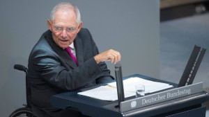 Schäuble verhandelt mit Ländern über Deutschland-Bonds