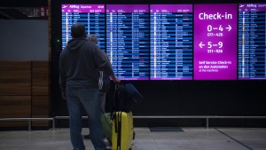 Warnstreik am Flughafen Berlin-Brandenburg hat begonnen