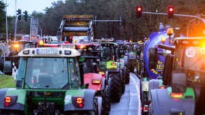 Welches Chaos richten die Landwirte an?