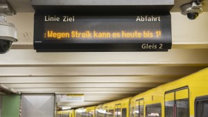 Warnstreikwoche im öffentlichen Nahverkehr beginnt