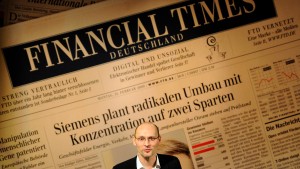 Gruner + Jahr stellt „Financial Times Deutschland“ ein