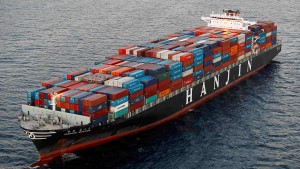 Hanjin erhält Darlehen für Entladung von Schiffen