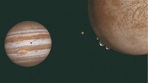 Geysire auf Jupitermond Europa 