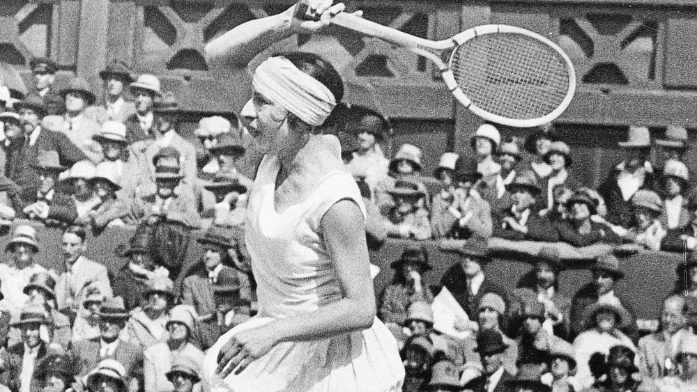 Fair Play und Savoir-faire: Suzanne Lenglen (etwa 1930) in Wimbledon.