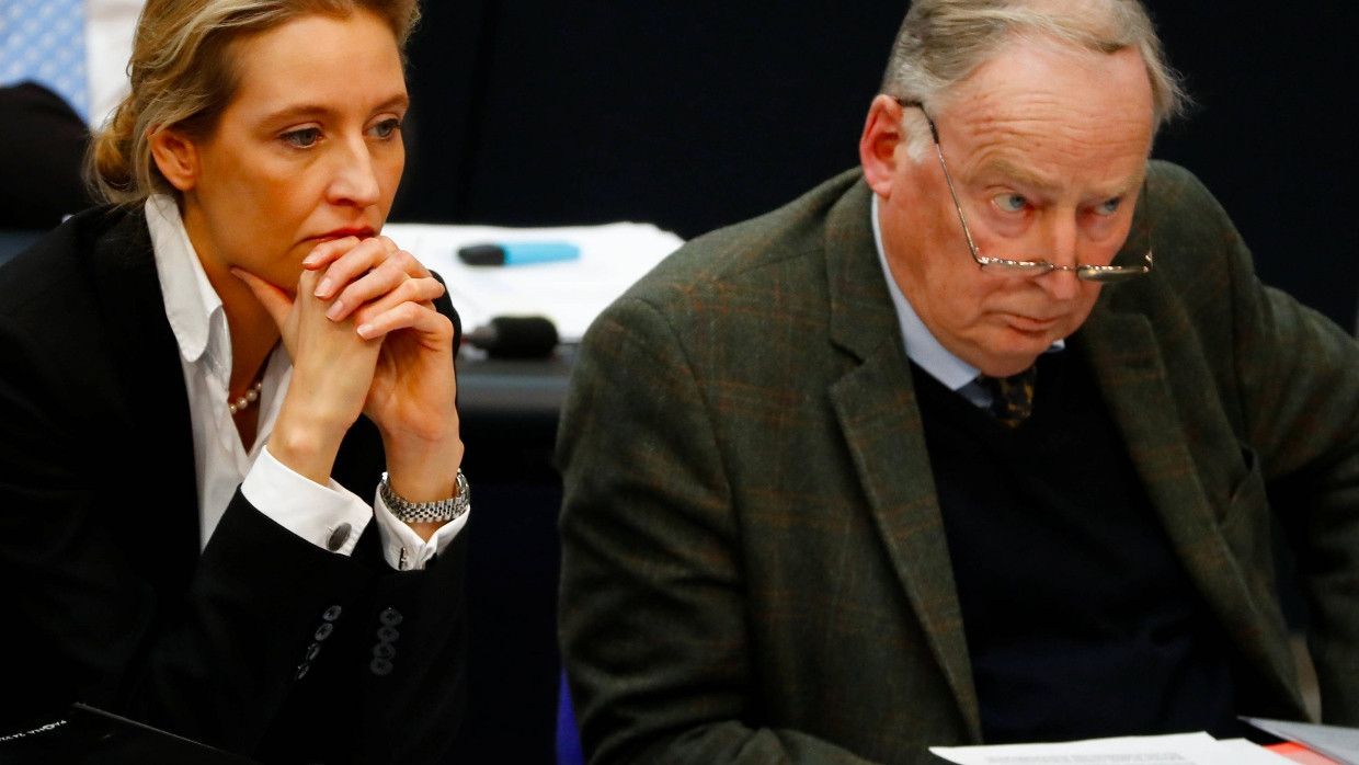 Beherrschen Politiker der AfD Satire und Humor als Stilmittel der politischen Auseinandersetzung. Darüber machen sich Alice Weidel und Alexander Gauland möglicherweise gerade ein paar ernste Gedanken.