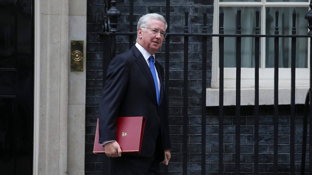 Im Zentrum des Skandals: der britische Verteidigungsminister Michael Fallon