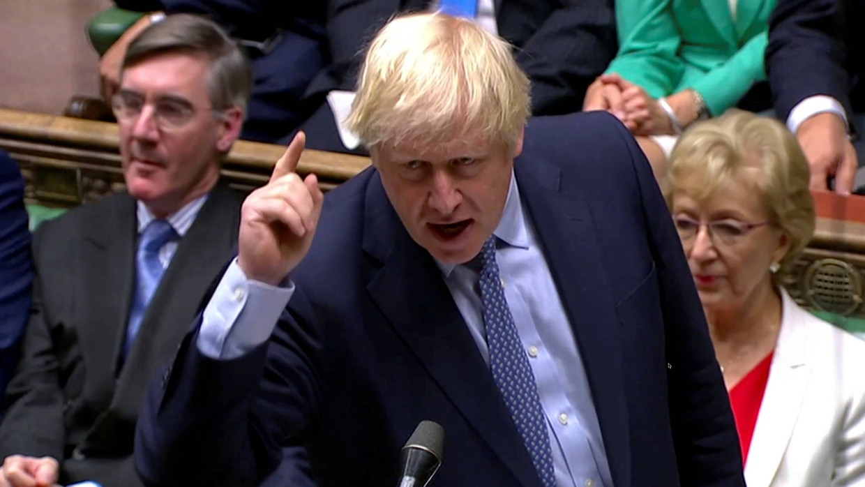 Gegner von Boris Johnson sehen seine Rhetorik als Teil einer sinistren Strategie.