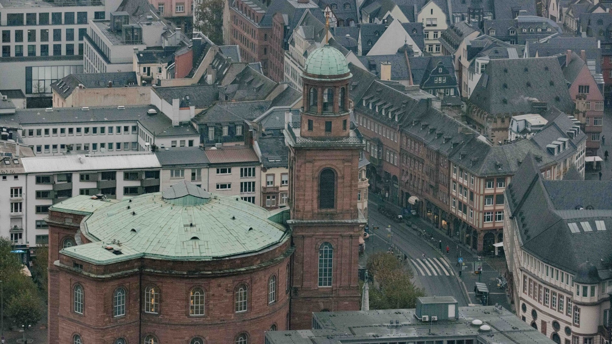 Erinnerungsort: Die Paulskirche.