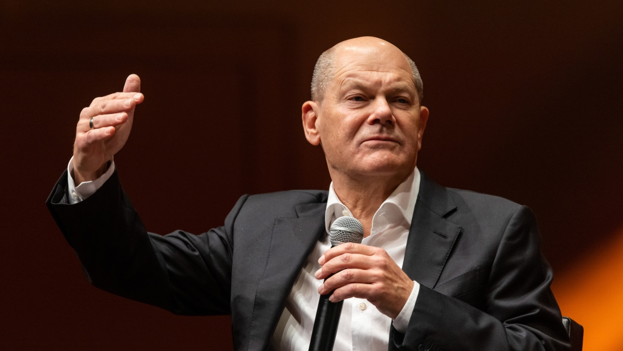 Bundeskanzler Olaf Scholz