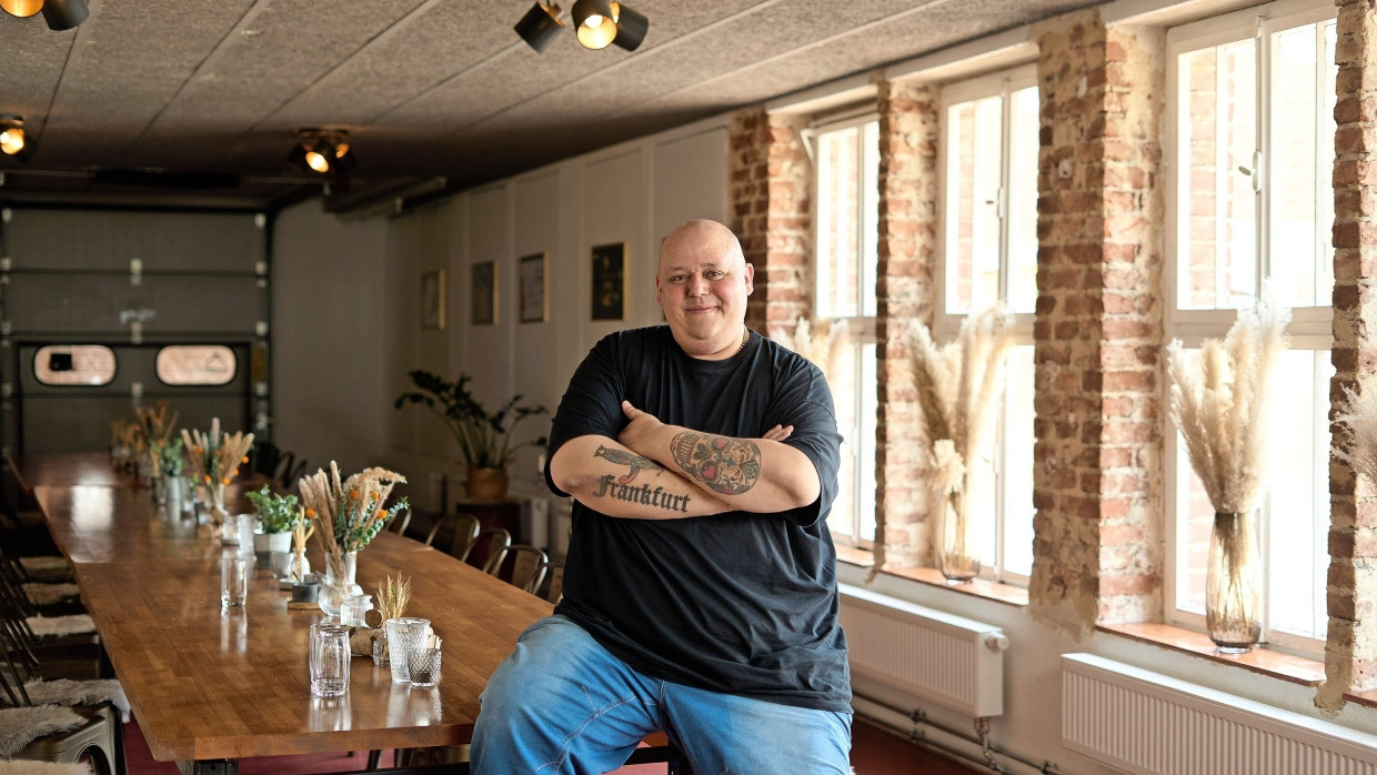 In einer alten Lederfabrik: Im Areal 82 in Idstein betreibt Bernd Zehner eine Kochschule und ein Pop-up-Restaurant.