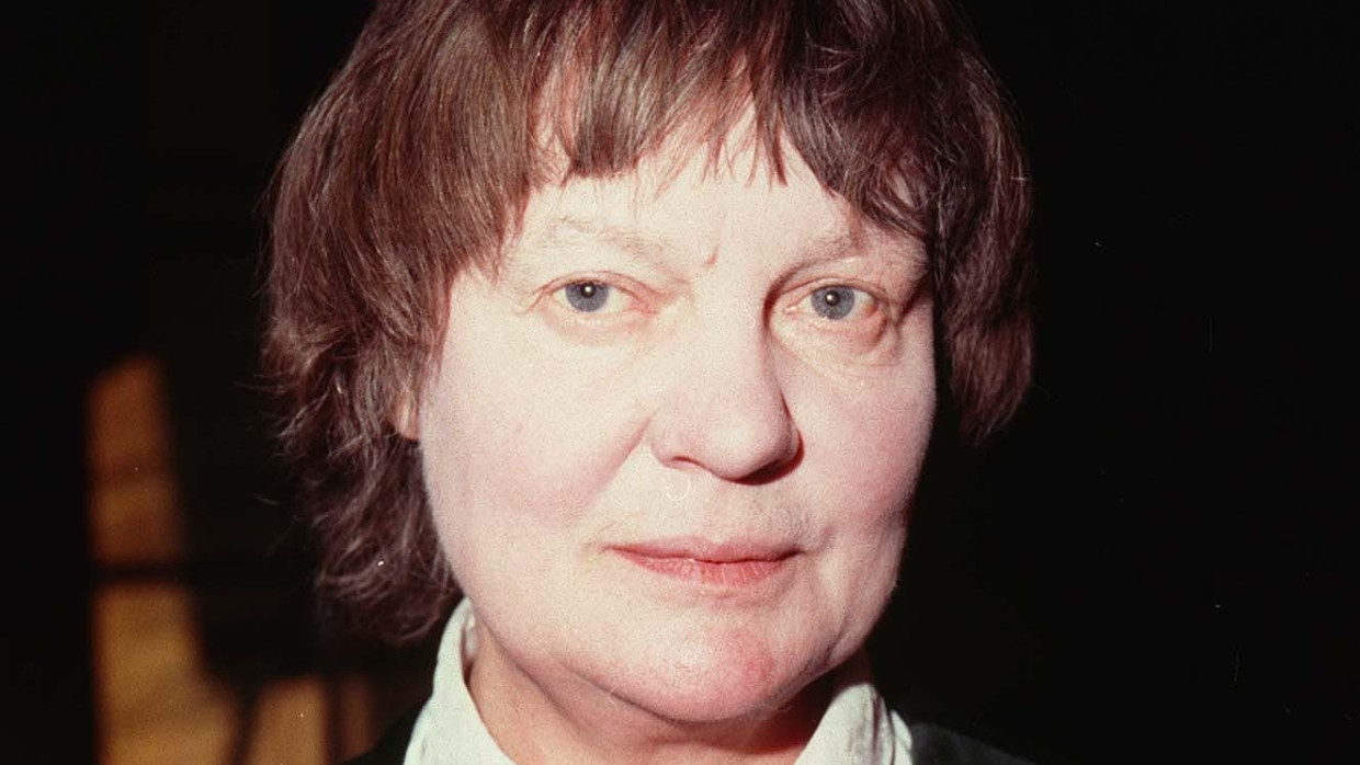 Eine der vier Porträtierten: Iris Murdoch, aufgenommen im Jahr 1983.