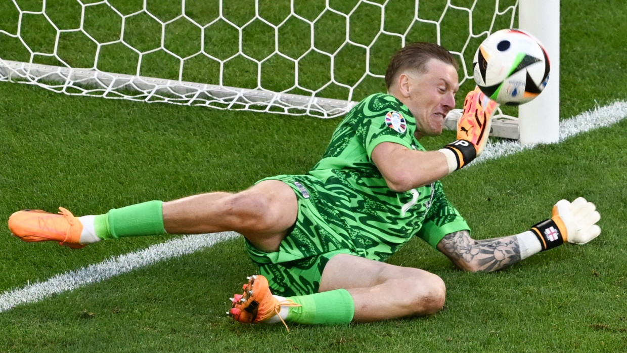 Jordan Pickford und England sind im Elfmeterschießen neuerdings eine Bank.