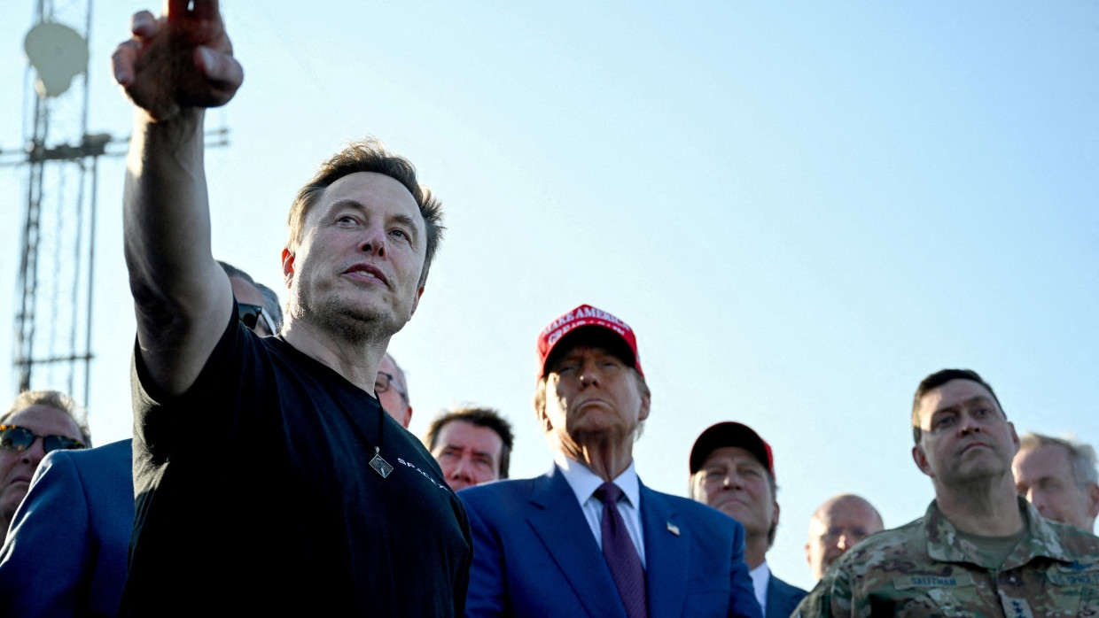 Elon Musk in der Trump-Welt