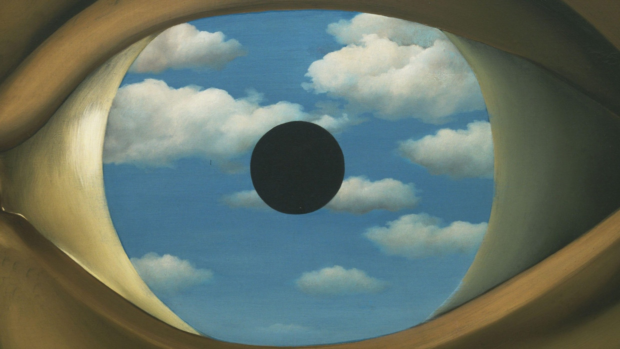 René Magritte, „The False Mirror“ (1928)