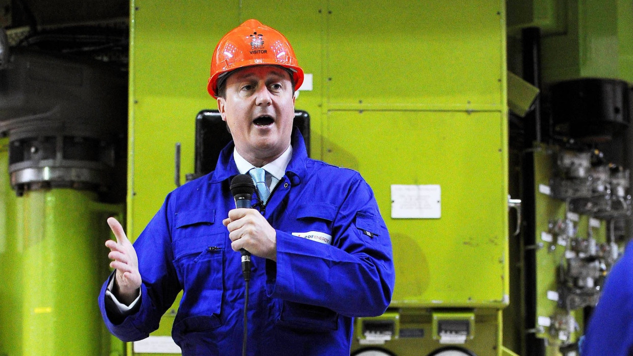 Gegen die Krise des Lebensstandards: Premierminister David Cameron