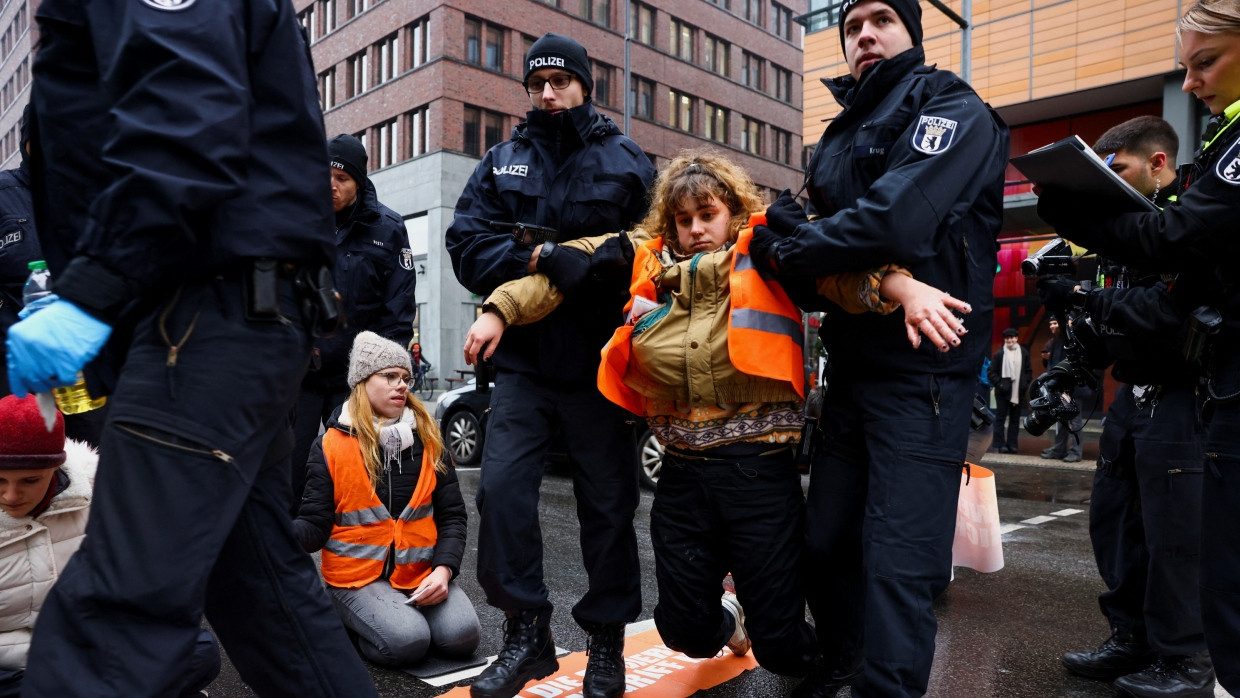 Festnahme von Aktivisten der Gruppe „Letzte Generation“ (Archivbild)