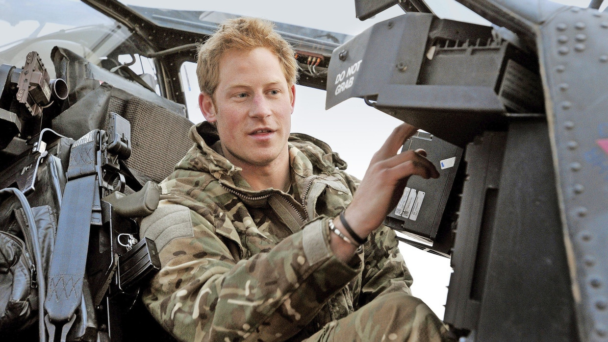 In Afghanistan im Jahr 2012: Prinz Harry war in der britischen Armee auch als „Captain Wales“ bekannt.