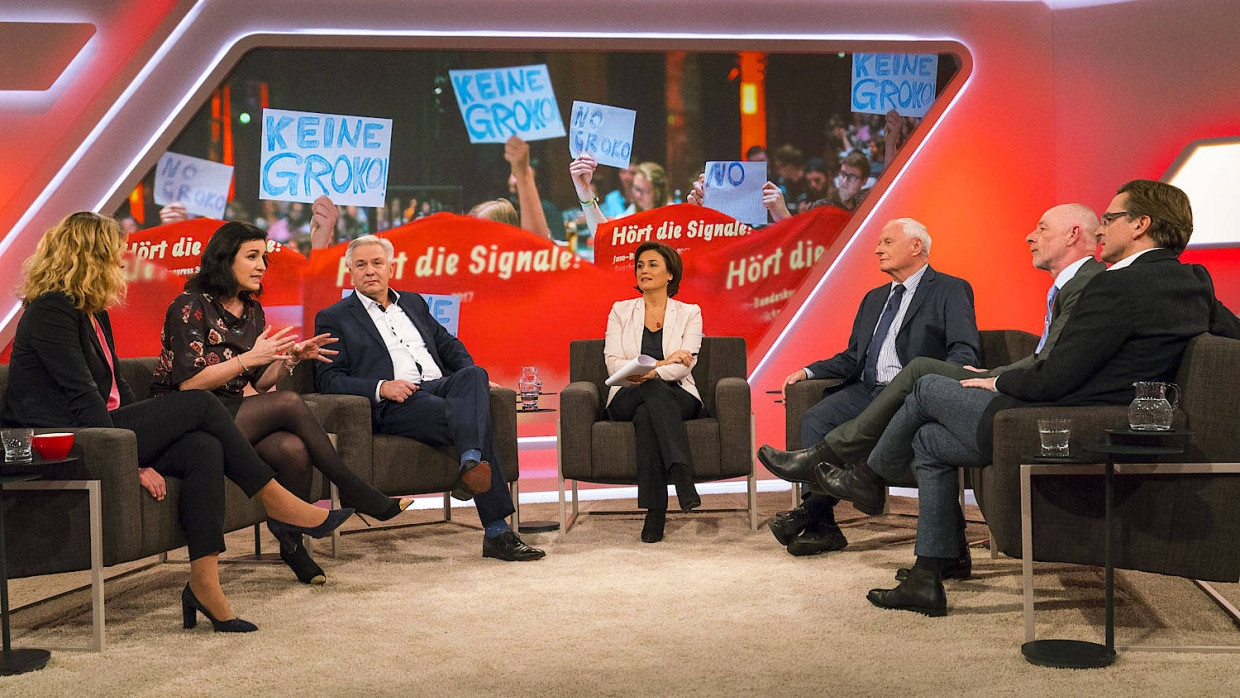 Wie geht es weiter mit der SPD? Debatte bei Sandra Maischberger