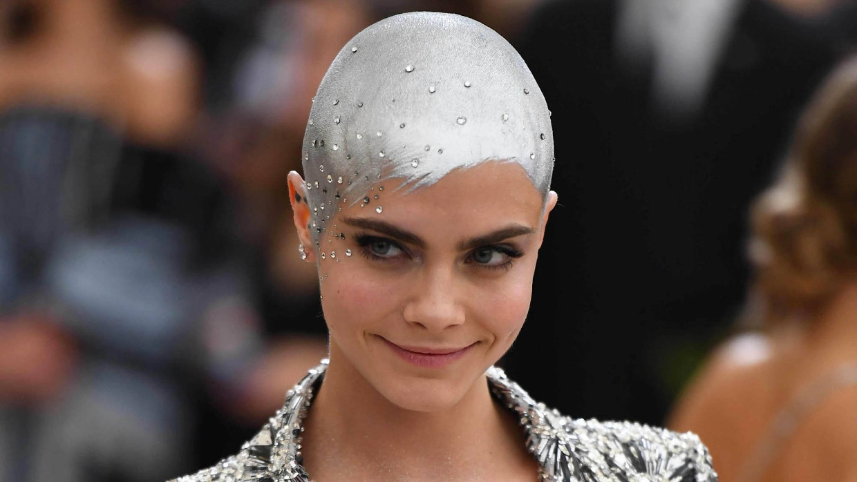 Cara Delevingne 2017 bei einer Veranstaltung im Metropolitan Museum of Art in New York