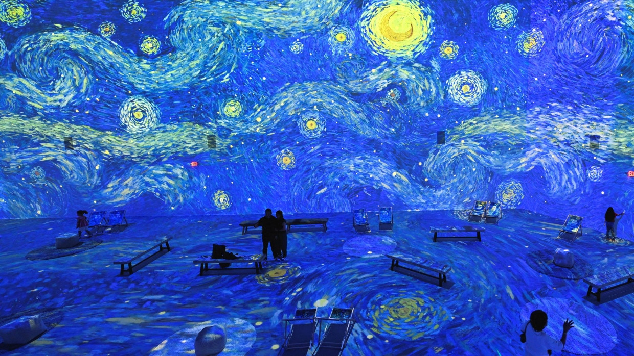 Die Ausstellung „Van Gogh: The Immersive Experience“ tourt um die Welt.