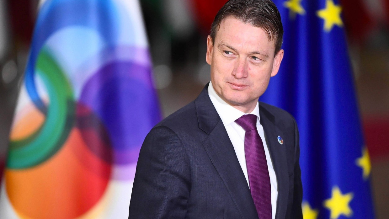 Im Treffen geirrt: der bisherige niederländische Außenminister Halbe Zijlstra