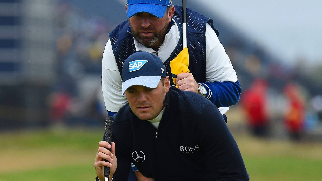 Golfprofi Martin Kaymer in der dritten Runde der British Open.