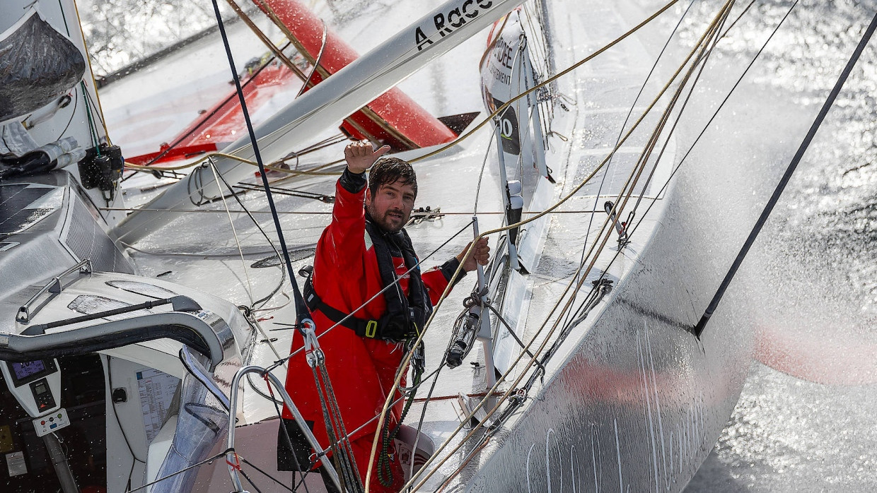 Noch lange nicht auf dem Heimweg: Bei der Vendée Globe hat Boris Herrmann gerade einmal die Hälfte absolviert.