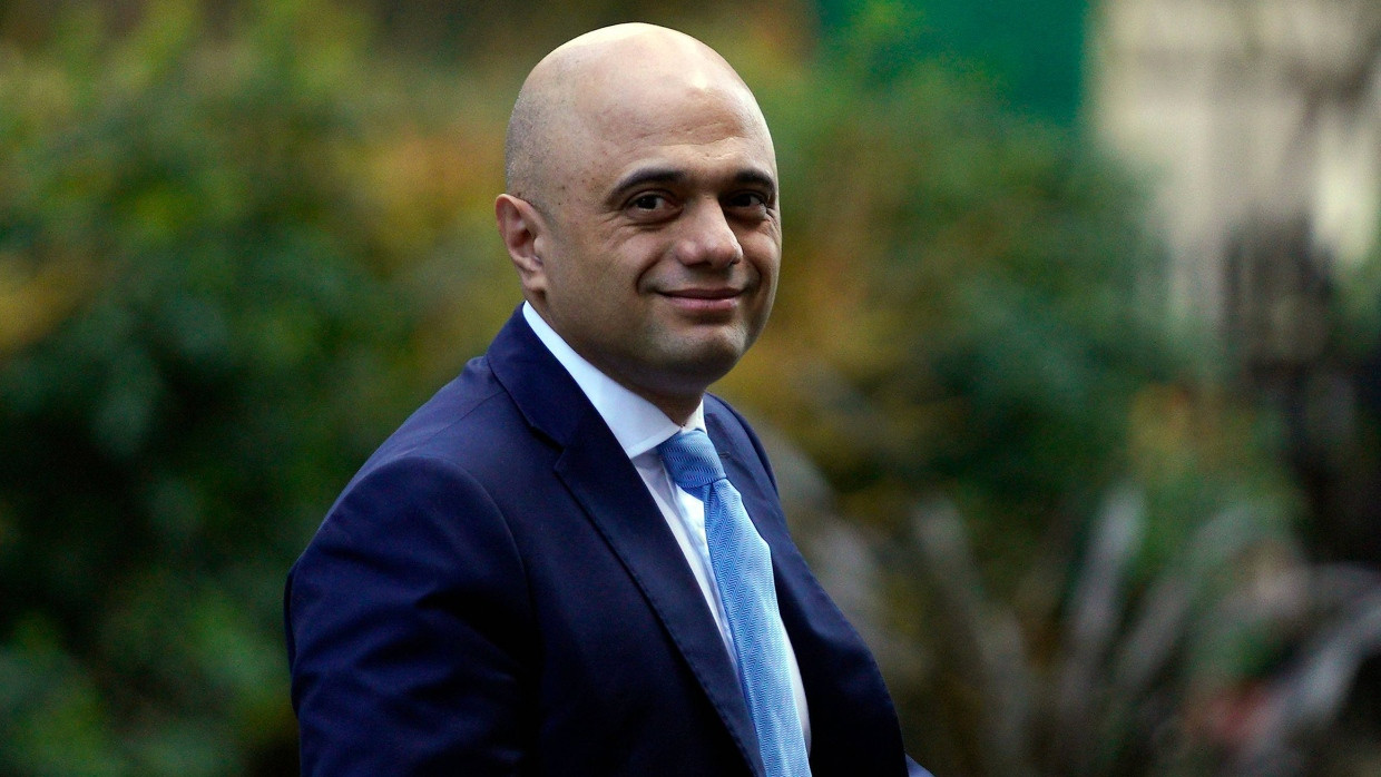 Hat keinen Platz mehr an Johnsons Kabinettstisch: Sajid Javid am Donnerstag nach einem Termin in Downing Street Number 10