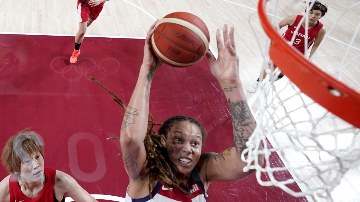 Die Amerikanerin Brittney Griner wird in Russland festgehalten.