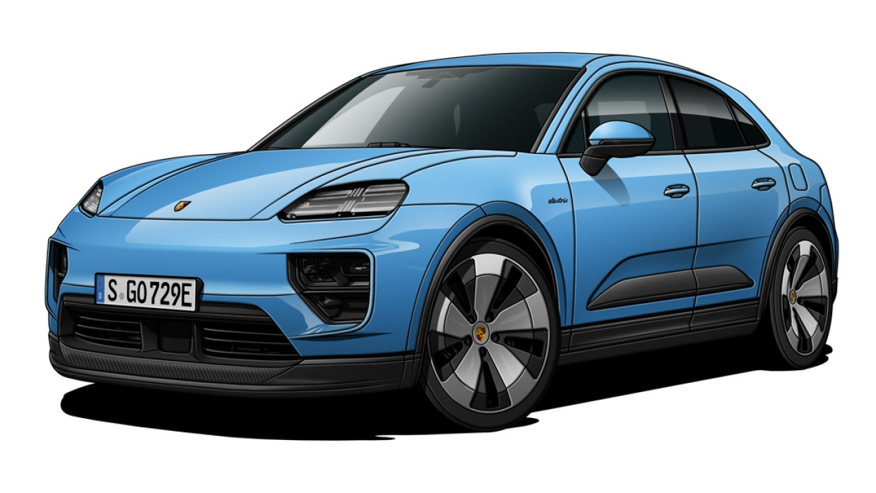 Der Porsche Macan als Elektriker