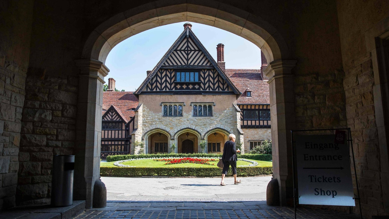 Vor Gericht geht es geht ums Inventar: das Schloss Cecilienhof in Potsdam.