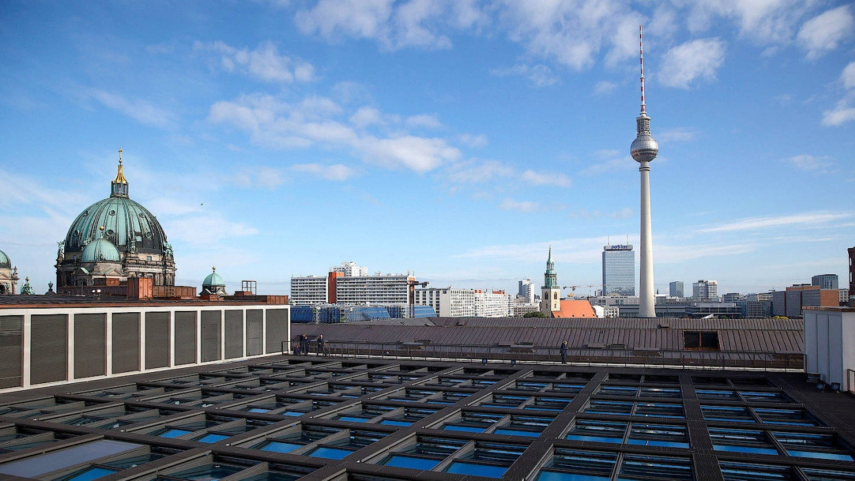 Auf dem Dach bietet sich eine großartige Aussicht