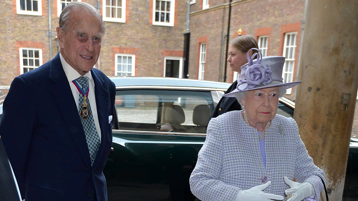 Prinz Philip und die Queen am Donnerstag in London.