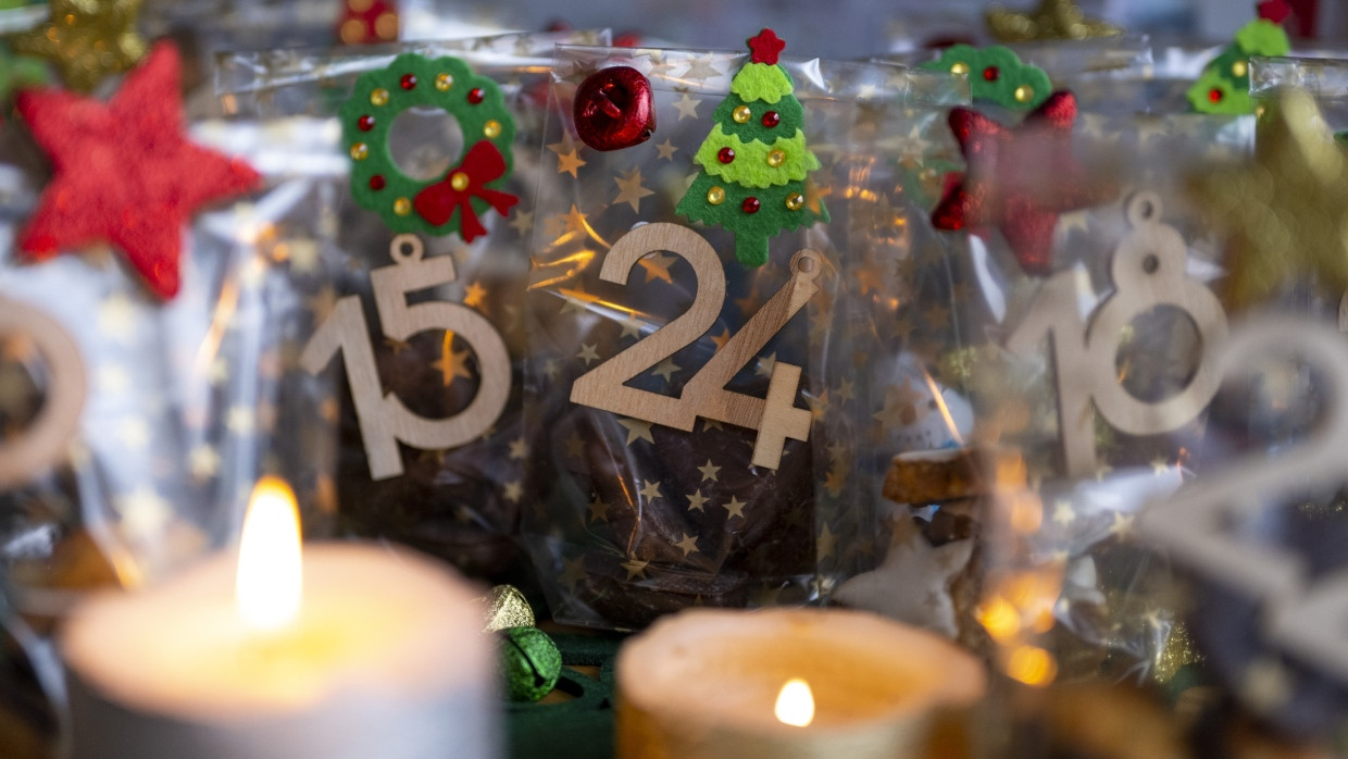 Für jeden Tag ein Tütchen: ein selbst gemachter Adventskalender