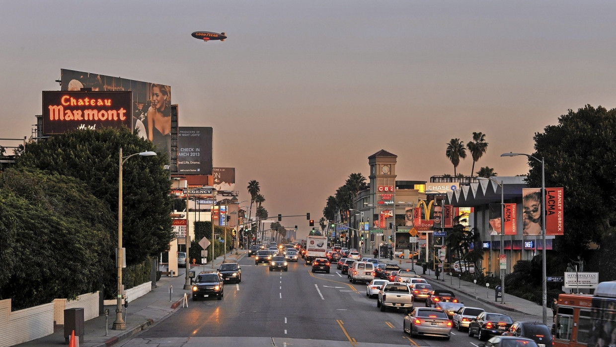 You can check out any time you like, but you can never leave: die Hotels von Los Angeles, West Hollywood, am Sunset Boulevard