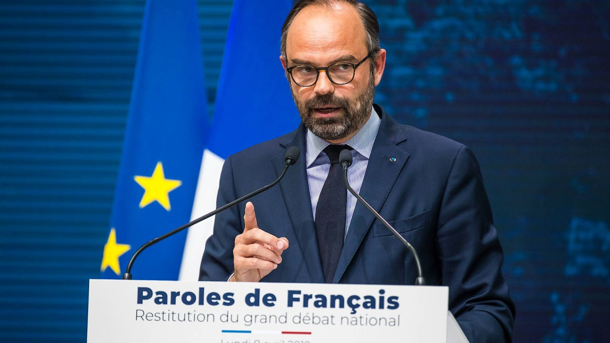 Frankreichs Premierminister Edouard Philippe am Montag in Paris