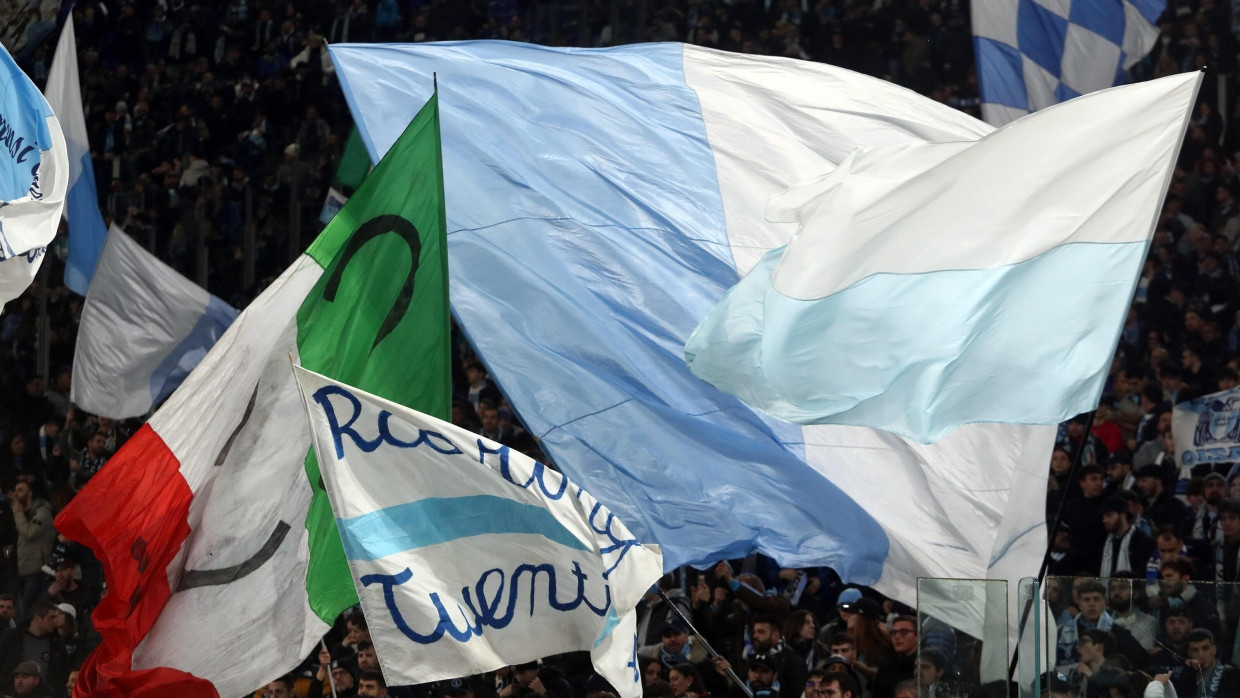 Berüchtigt: die Fans von Lazio Rom