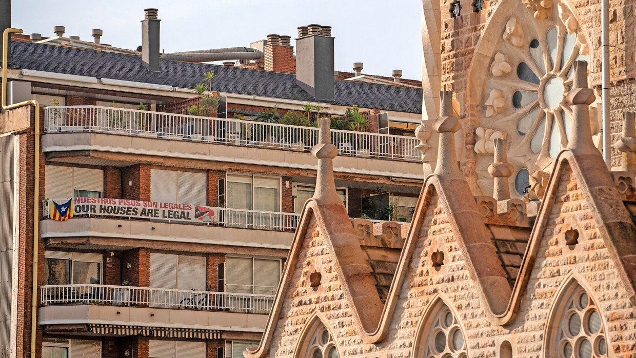 An der Sagrada Familia: Um die Basilika im Zentrum Barcelonas ist die Wohnungslage besonders angespannt.