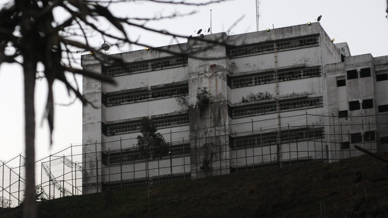 Das Gefängnis Los Teques in der Nähe von Caracas